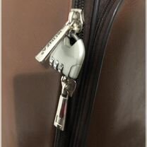 Чемодан monza большой, мужской на колесах