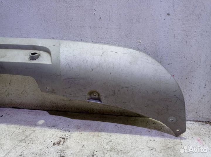 Накладка юбки заднего бампера