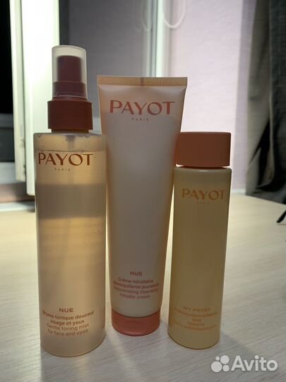 Payot nue эссенция, крем, тоник