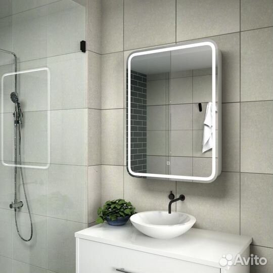 Зеркальный шкаф в ванную Континент Elliott