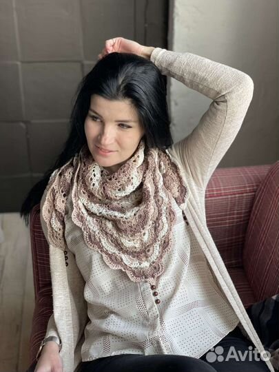 Шарф бактус, платок, косынка