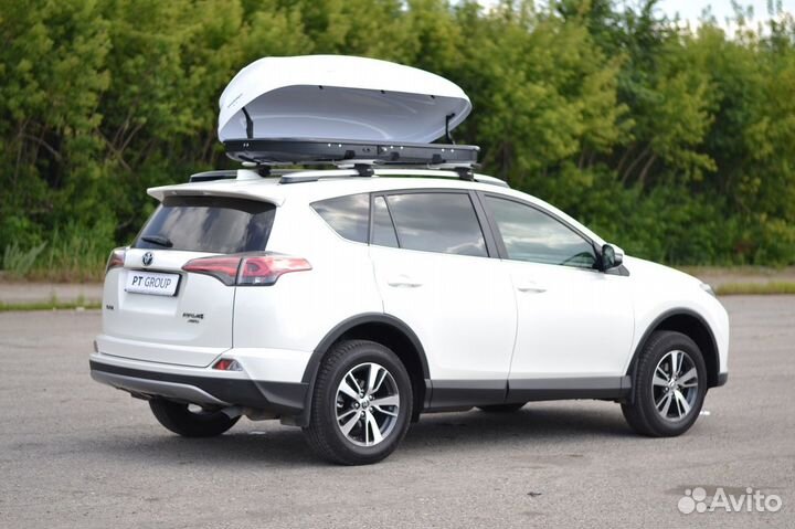 Автобокс багажник на крышу Toyota Rav 4