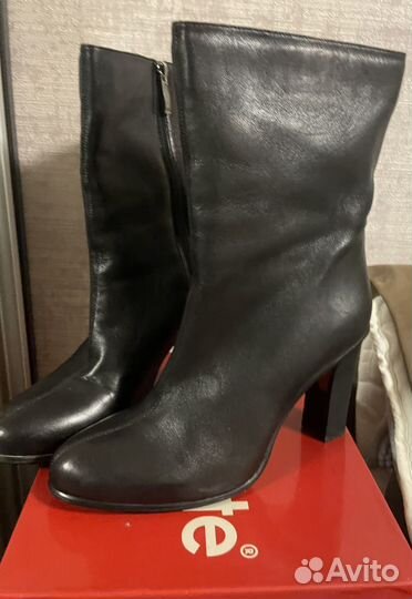 Полусапоги натуральная кожа