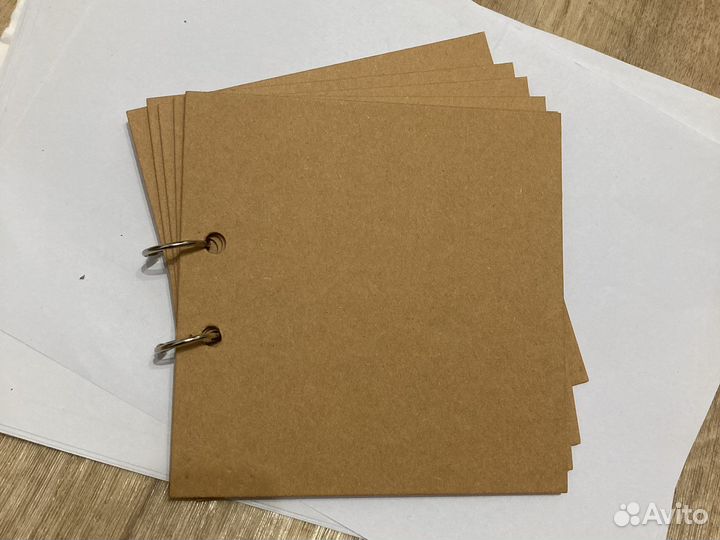 Альбом заготовка для скрапбукинга на кольцах