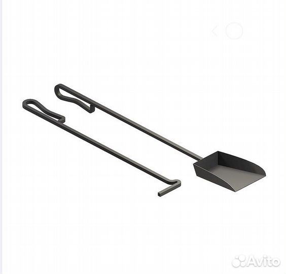 Каминный набор (совок+кочерга)