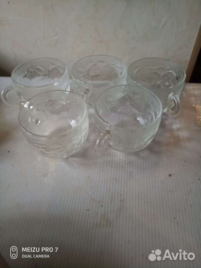 Хрустальные стаканы СССР