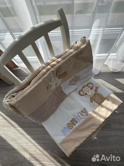 Бортики в детскую кроватку