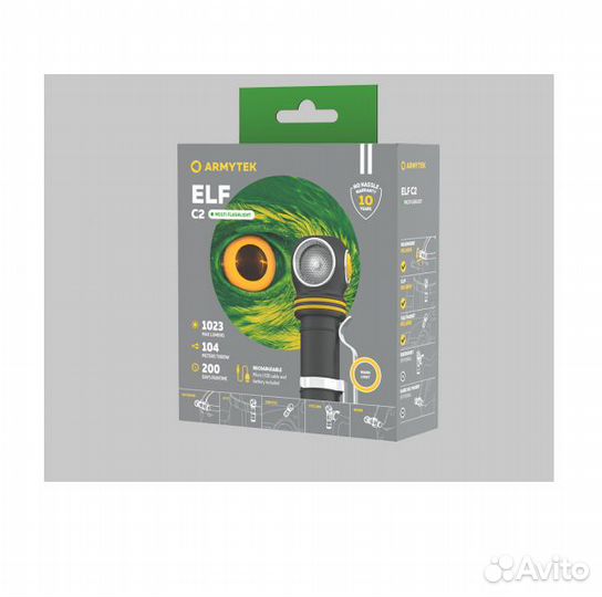 Armytek Elf C2 Micro-USB Белый