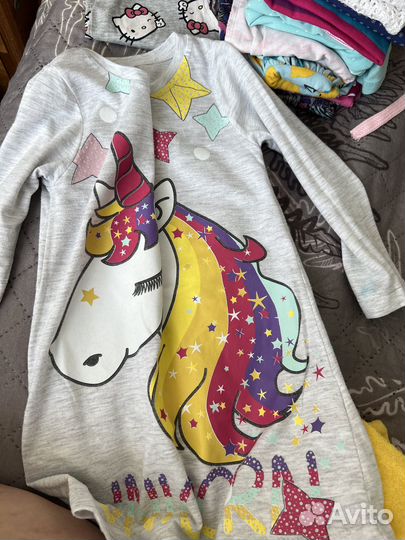 Пакет летних вещей на девочку 2-3 года