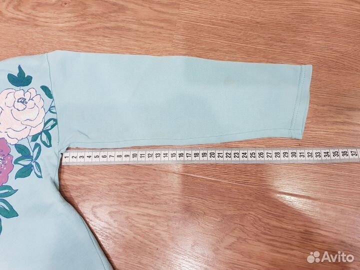 Кофта свитшот для девочки, 134 размер