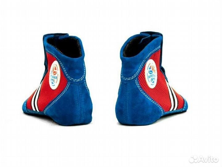 Борцовки для самбо р.38, на липучках «Юниор»