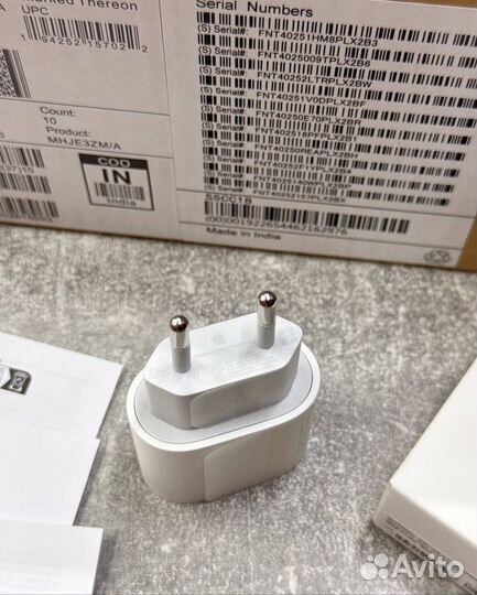 Зарядка 20w apple