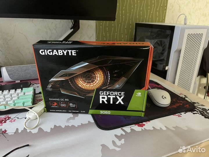 Видеокарта gigabyte rtx 3060 8gb