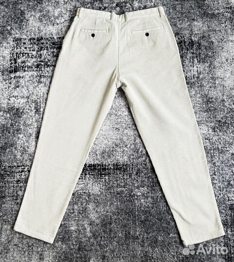 Вельветовые брюки zara мужские