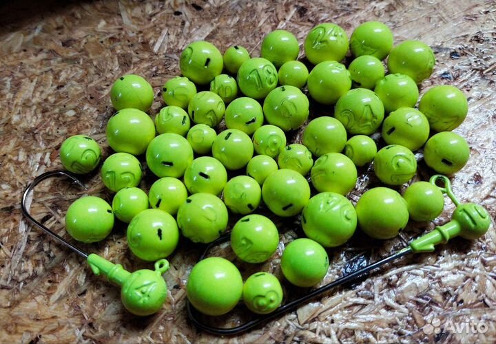 Разборная Чебурашка, джиг-головки, микроджиг