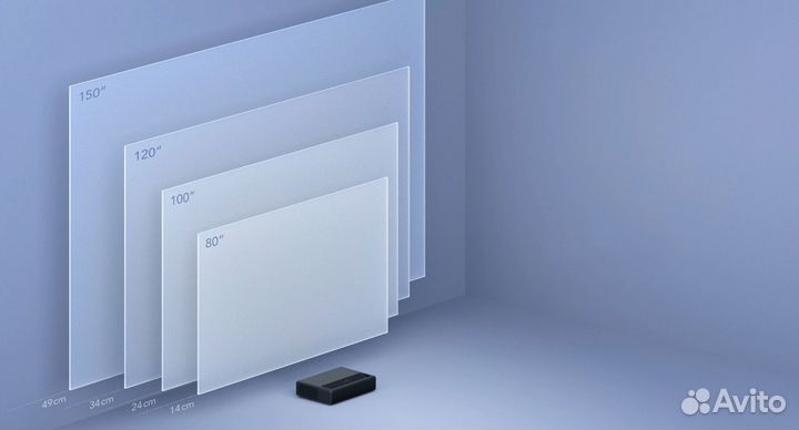 Проектор лазерный Xiaomi Mi 4K Laser Projector 150