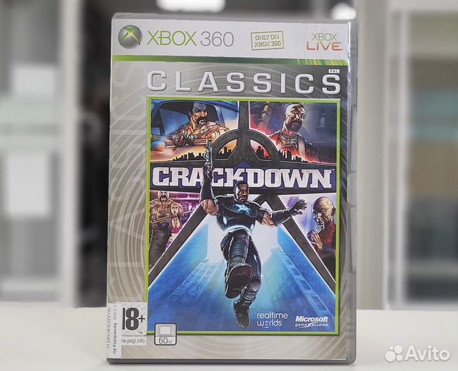 Crackdown (xbox 360, бу)
