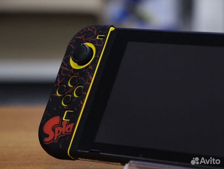 Силиконовый чехол Joy-Con Splatoon 2 Black/Red