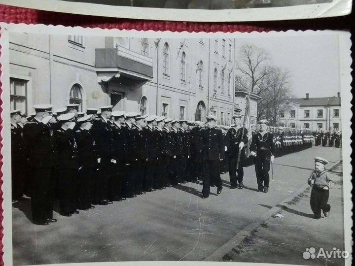 Фото « Парадный оркестр» 1940/50 годы ссср/3шт
