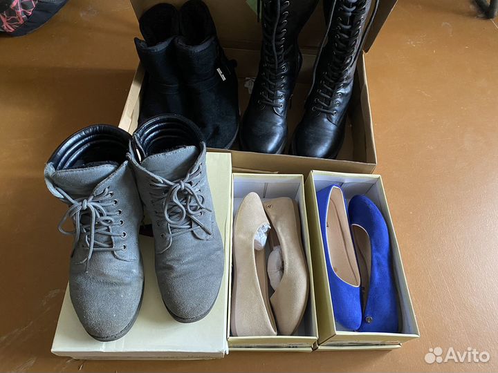 Одежда 44р и обувь 38р пакетом