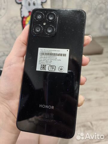 HONOR X8, 6/128 ГБ объявление продам