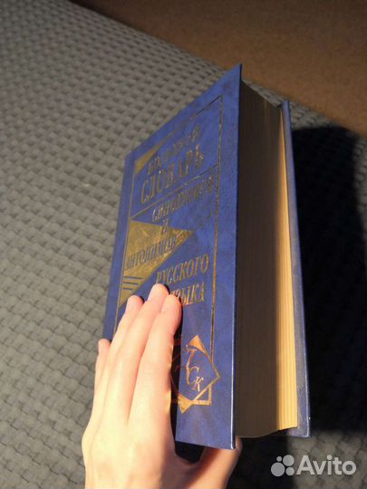 Словарь синонимов и антонимов