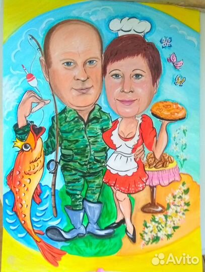 Шарж по фото