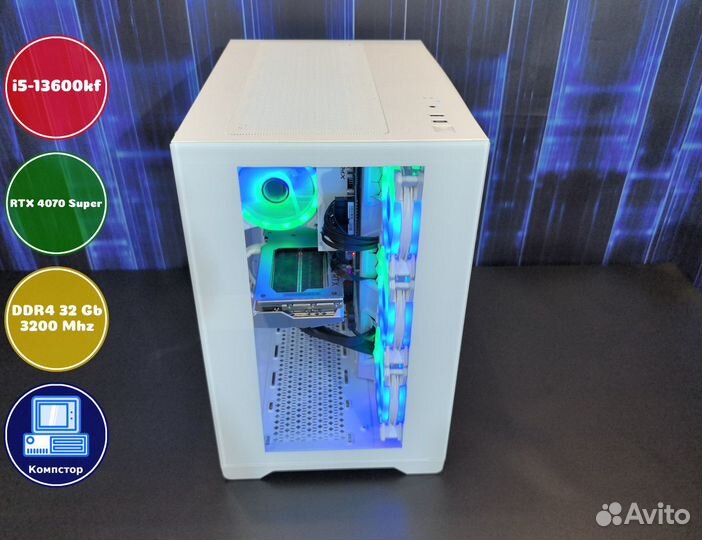 Сборка пк 4к i5-RTX4070SUP-32DDR4-BIE695803724-B760