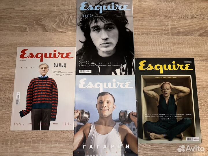 Журнал Esquire В. Цой, Гагарин