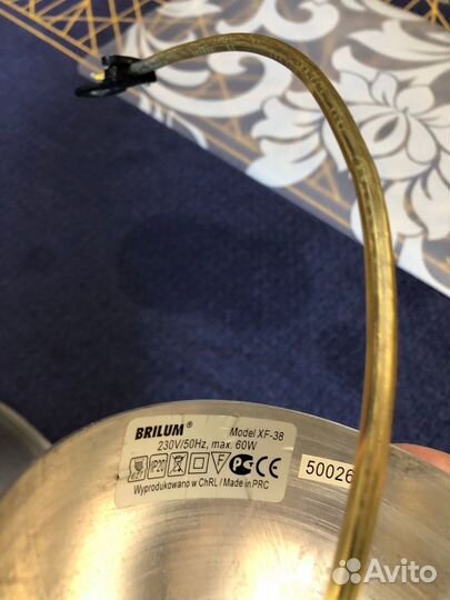 Люстра новая лофт