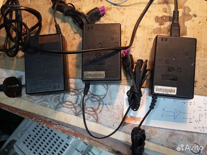 Блоки питания для мфу или принтеров HP оригинал