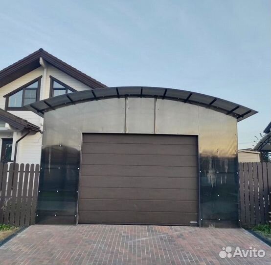 Гаражи из поликарбоната