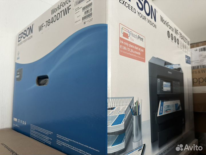 Мфу A3 Epson Workforce WF-7840dtwf новый