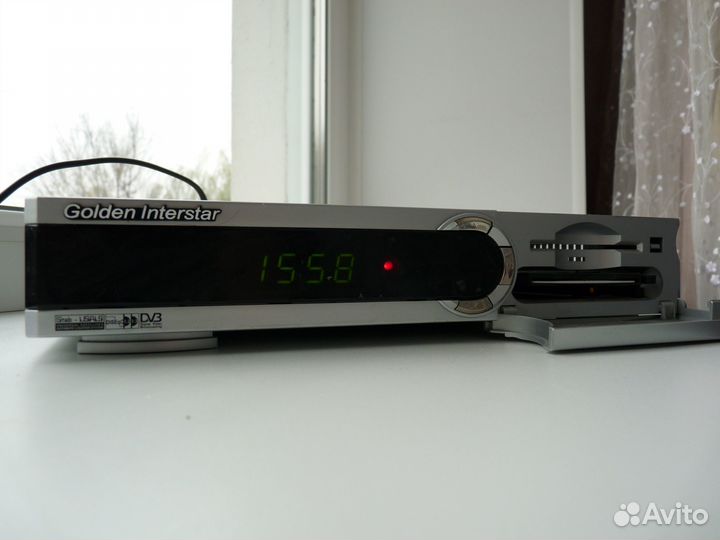 Ресивер спутниковый тв Golden Interstar+ антенна