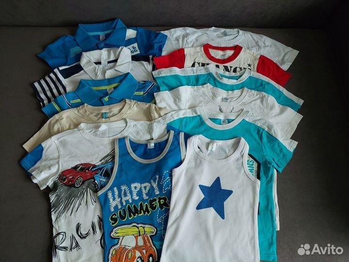 Футболки Gloria Jeans р 110, 12 шт