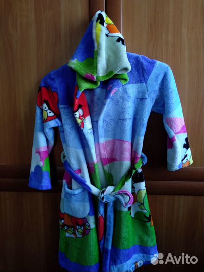 Детский махровый халат