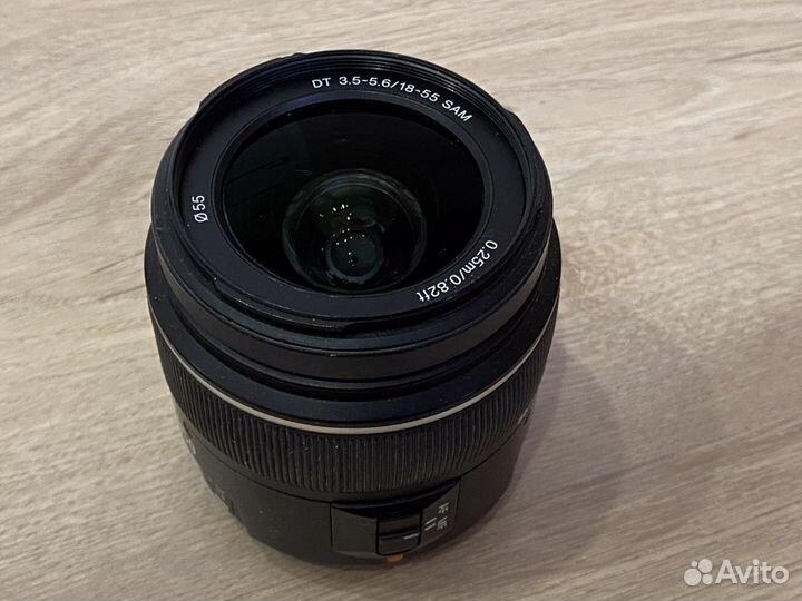 Объектив Sony DT 18-55mm 3.5-5.6 Sam sal1855
