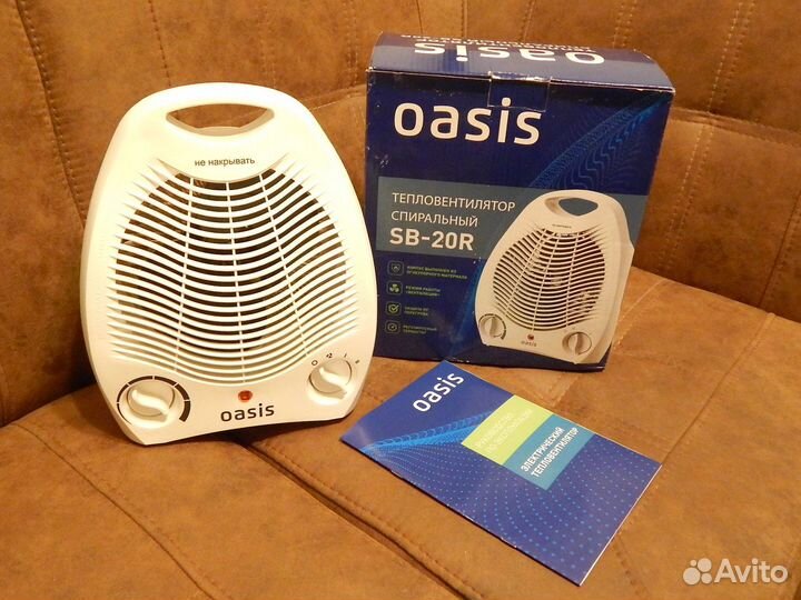 Новый Тепловентилятор Oasis 2кВт в упаковке