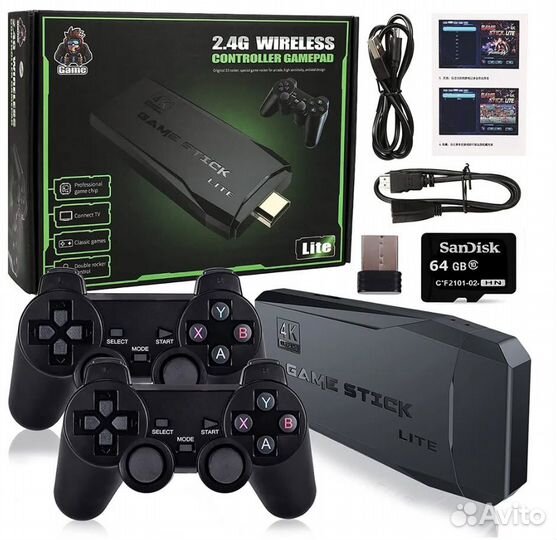 Игровая Приставка Game Stick Lite 4K 64 GB