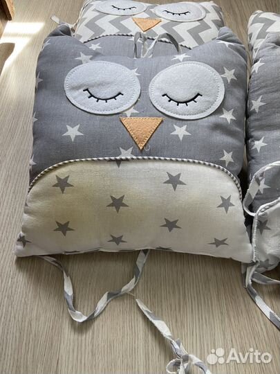 Бортики в кроватку