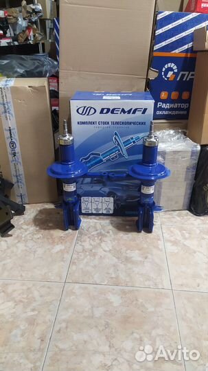 Стойки амортизатора 2170 приора Demfi comfort
