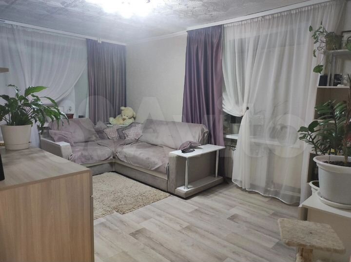 2-к. квартира, 54,4 м², 1/2 эт.