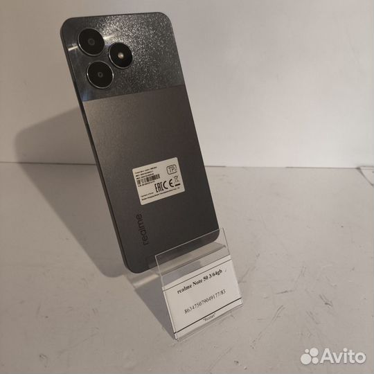 realme Note 50, 3/64 ГБ