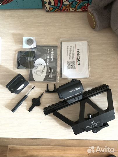 Коллиматорный прицел holosun hs403b и планка