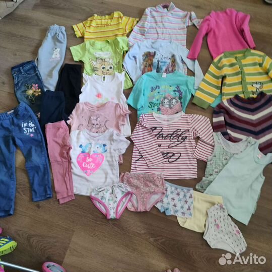 Детские вещи пакетом для девочек на 2-3 года