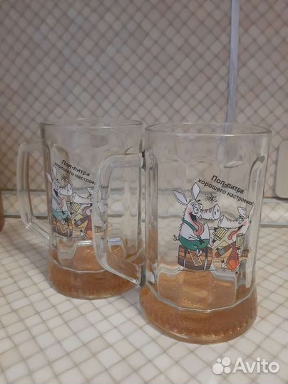 Пивная кружка стекло