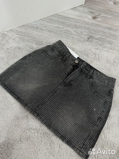 Юбка в стразах 42 размер