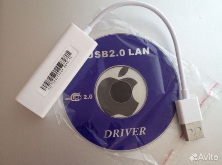 Внешняя USB 2.0 сетевая карта скорость 100 мегабит