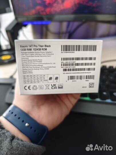 Xiaomi 14T Pro, 12/1 ТБ