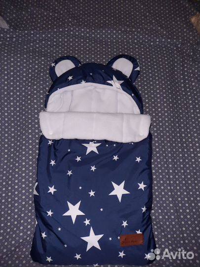 Конверт на выписку для мальчика весна осень